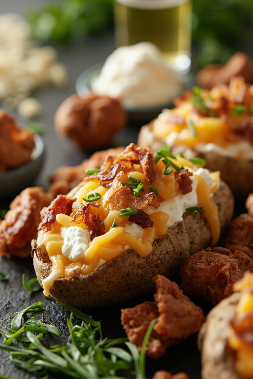 baked potato toppings