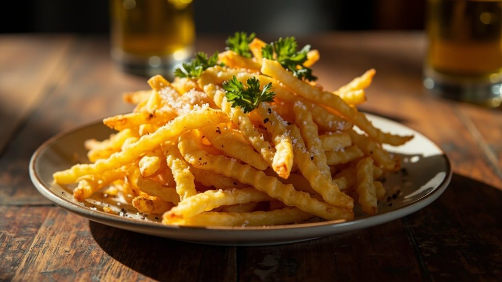 crinkle cut fries