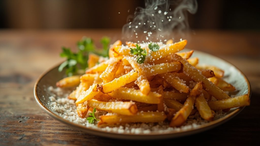 garlic parmesan fries