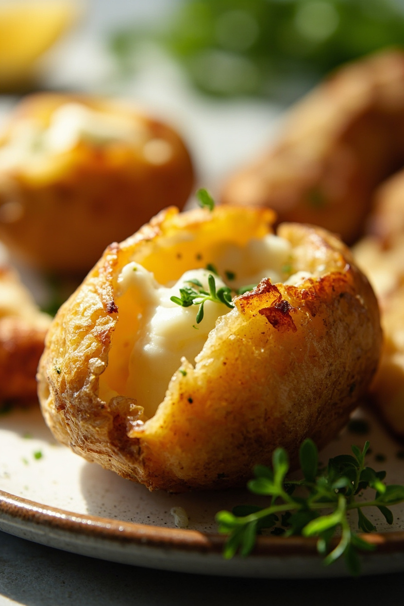 air fryer baked potato