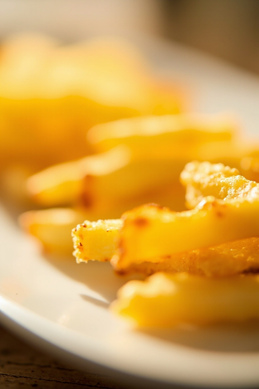 blanching french fries