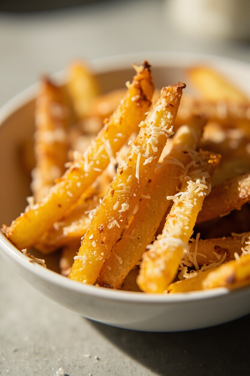 garlic parmesan fries