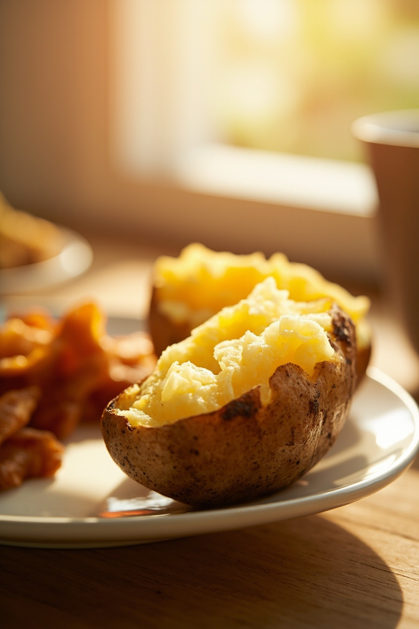 microwave baked potato