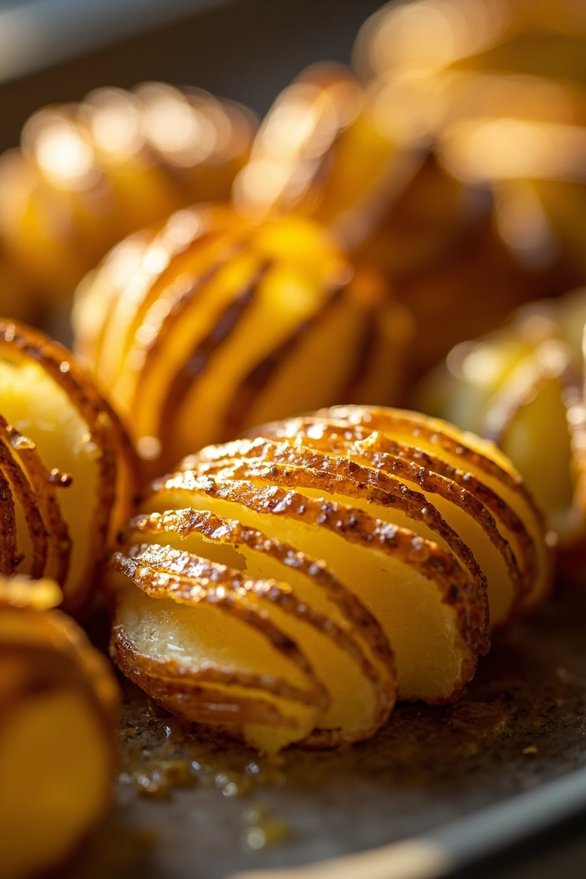 hasselback potatoes