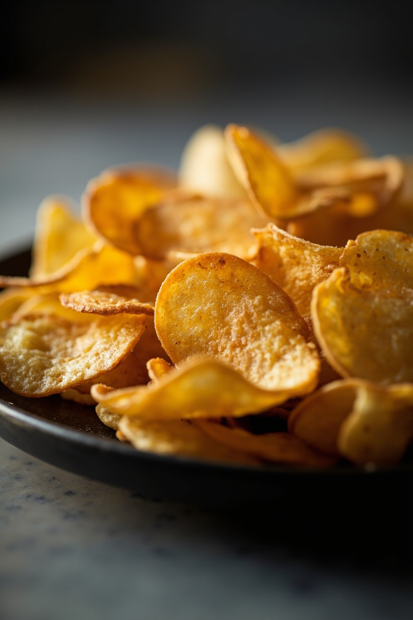 homemade potato chips