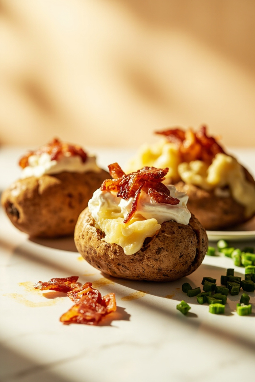 stuffed baked potatoes