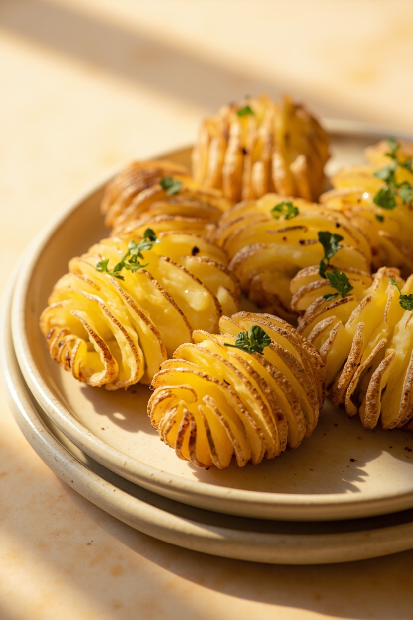 hasselback potatoes