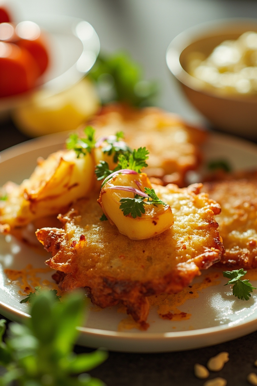 potato latkes