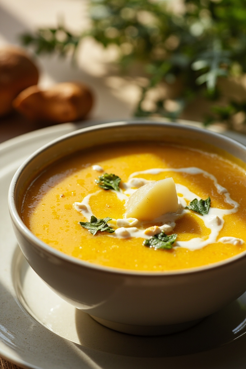 slow cooker potato soup