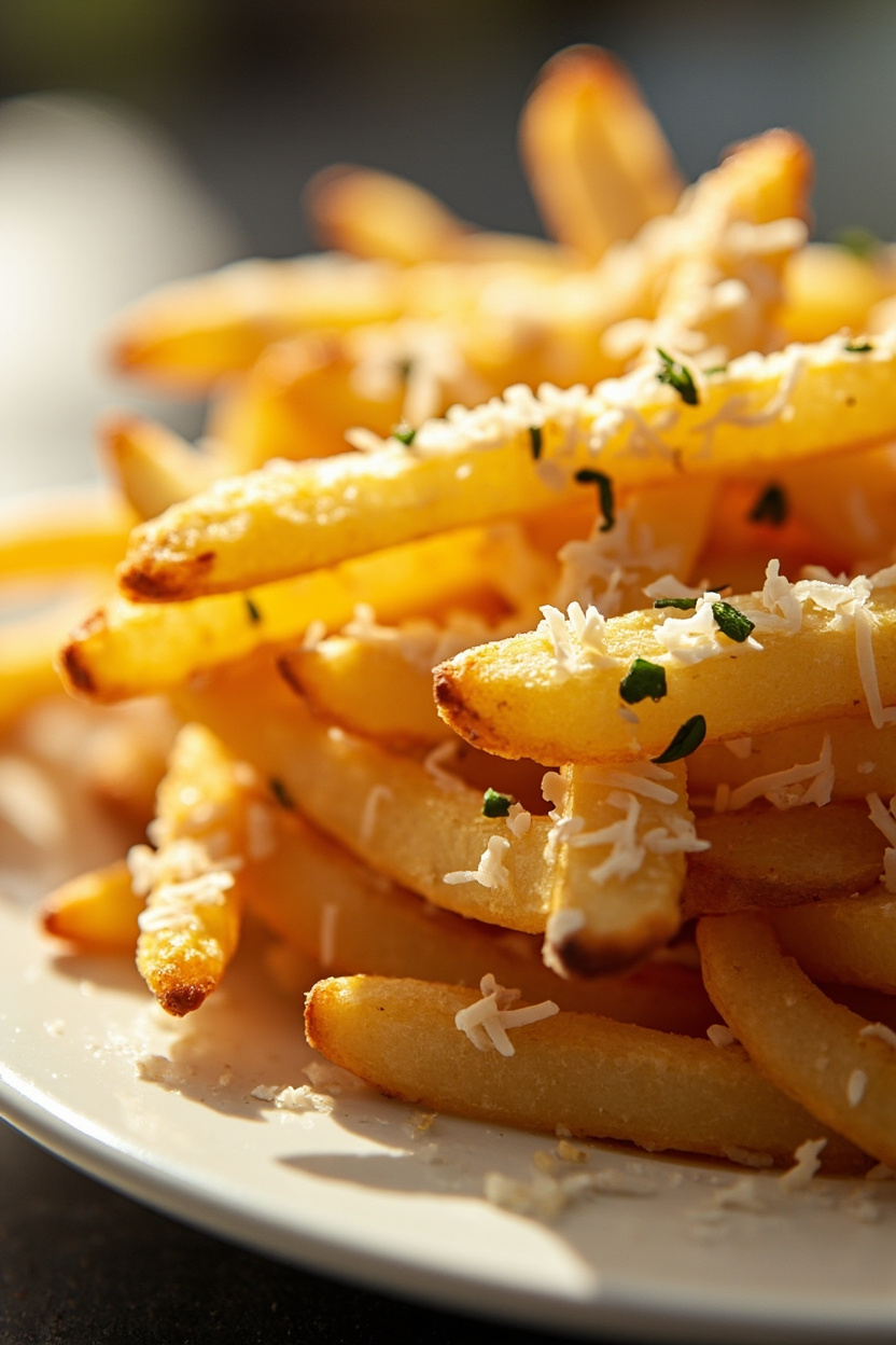 garlic parmesan fries