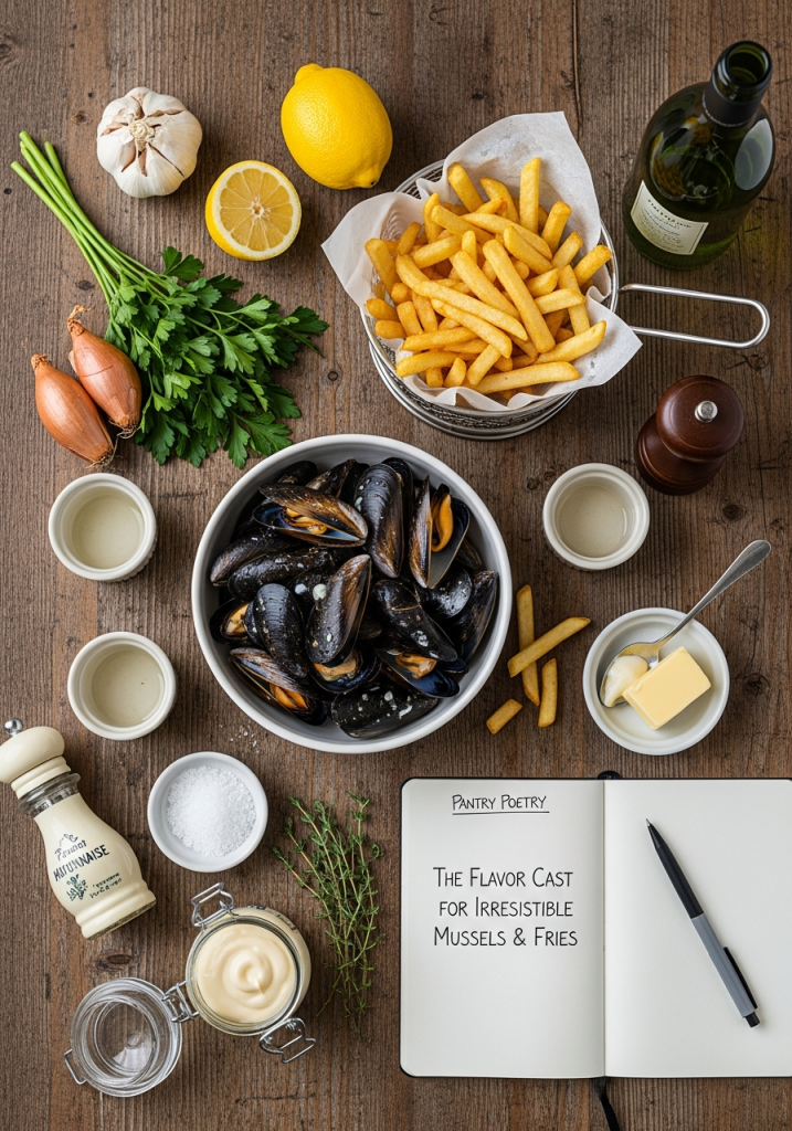 Mussels and Fries