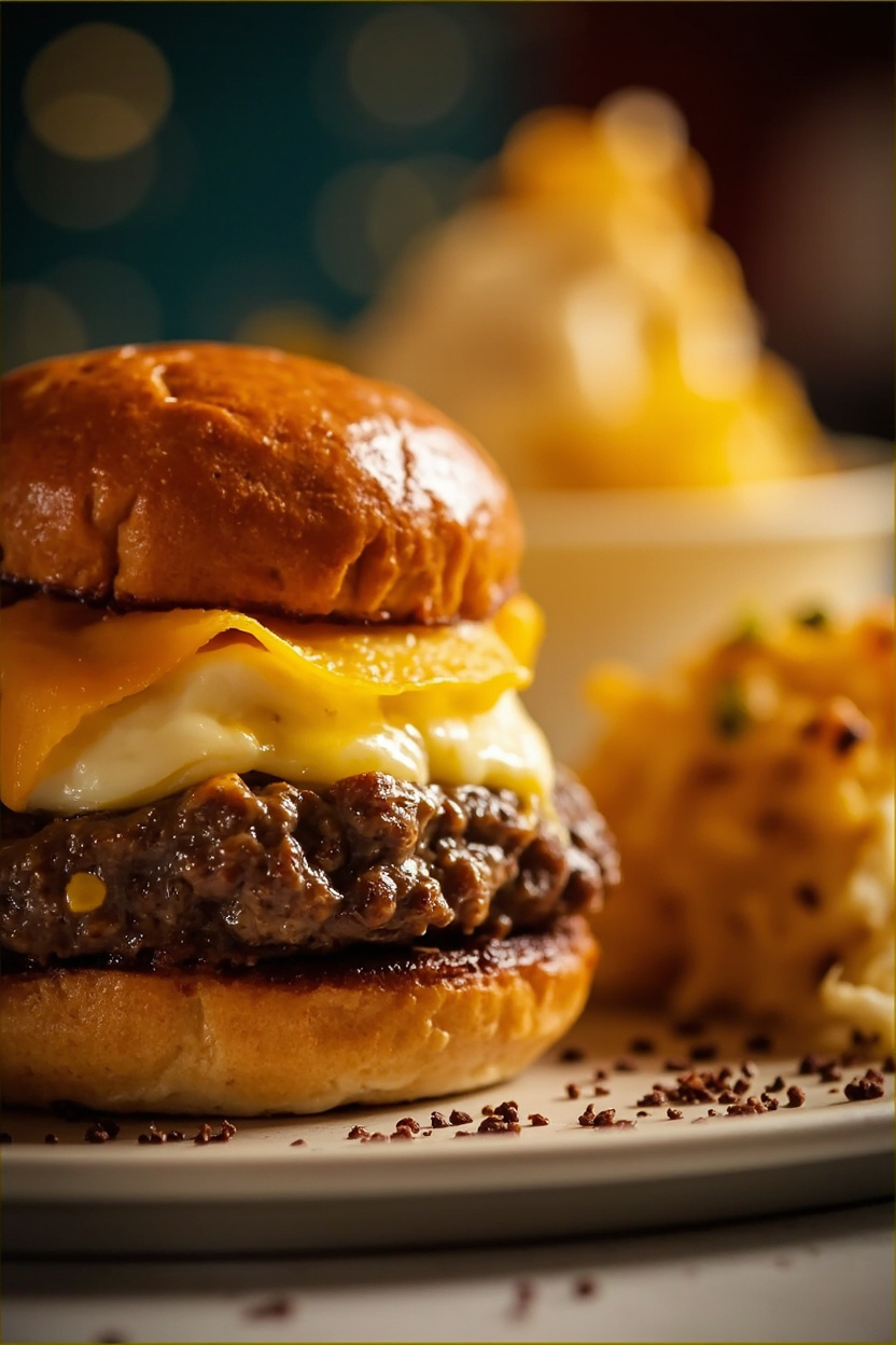 cheeseburger and fries casserole