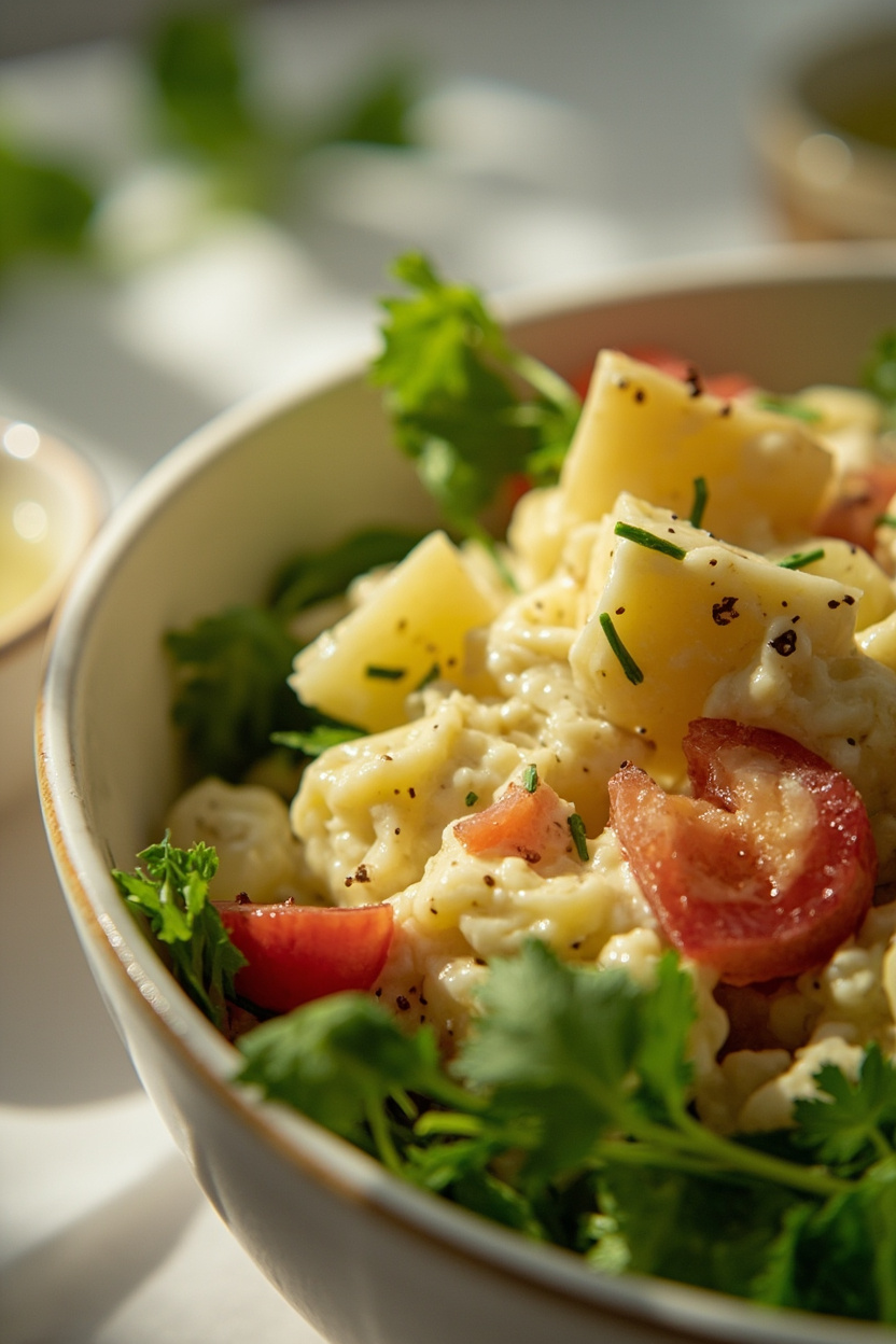 no mayo potato salad