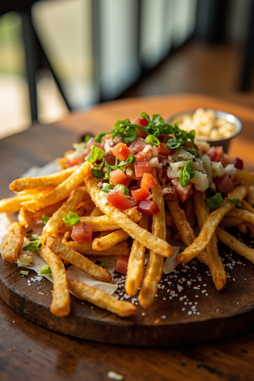 vegan loaded fries