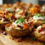 baked potato bar for a crowd