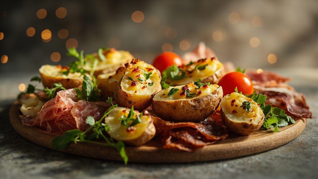 11 Gorgeous Baked Potato Charcuterie Boards for Any Occasion baked potato charcuterie board