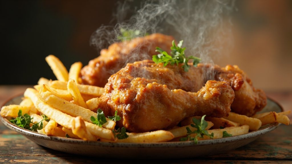 chicken and fries recipe