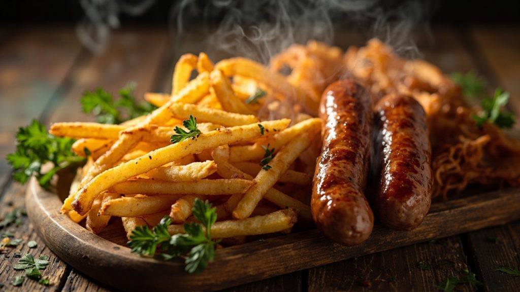 Sausage and Fries Skillet: A Hearty, One-Pan Meal fries and sausage
