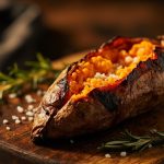 bake sweet potato in oven