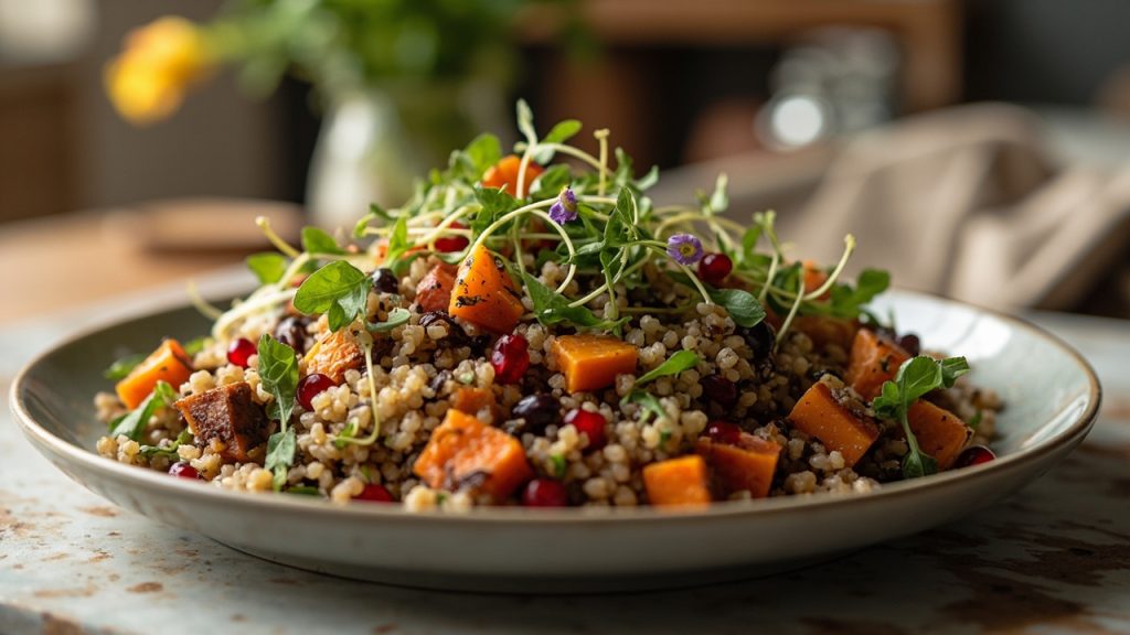 Sweet Potato Quinoa Salad: A Healthy & Satisfying Lunch Option sweet potato quinoa salad