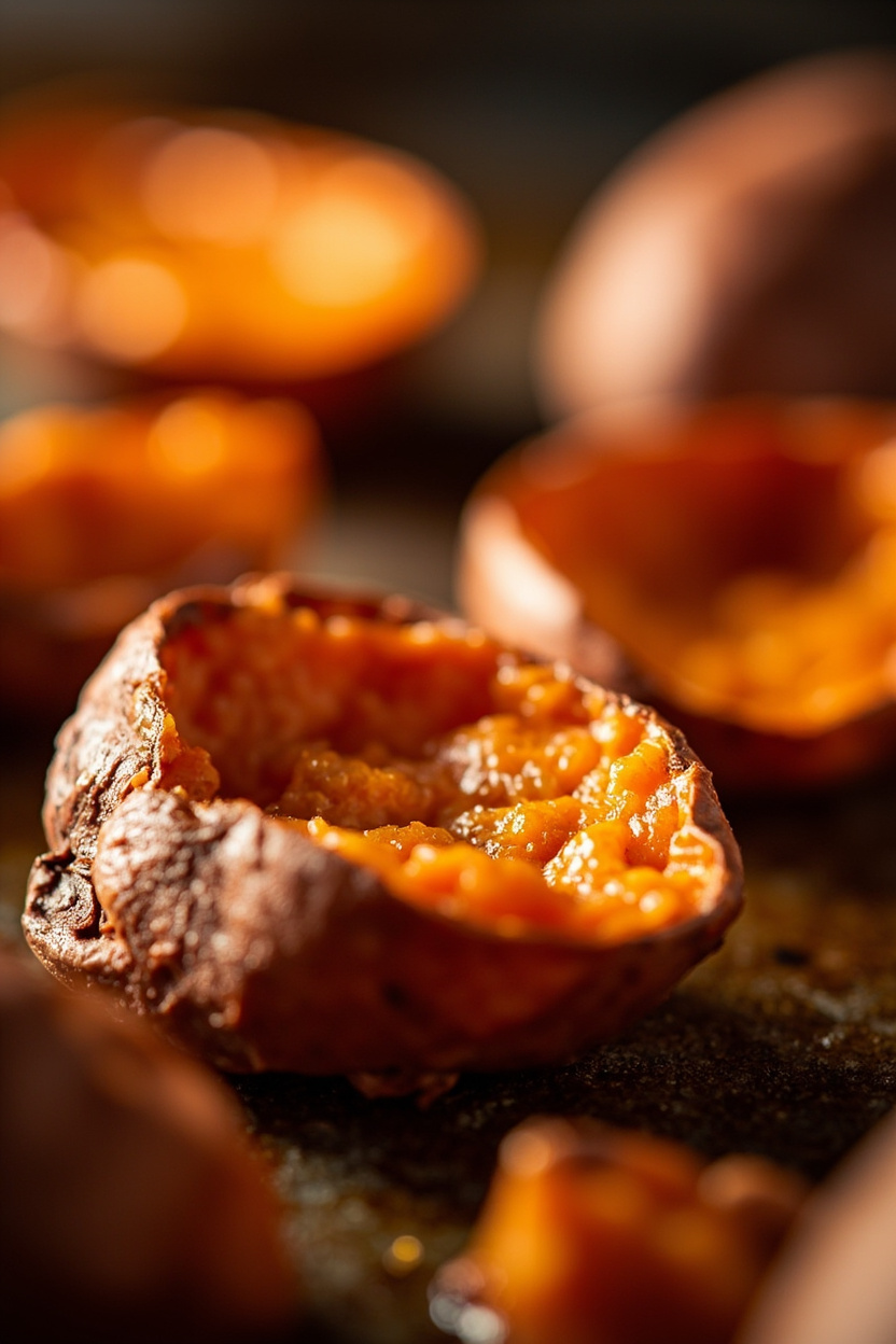 bake sweet potato in oven