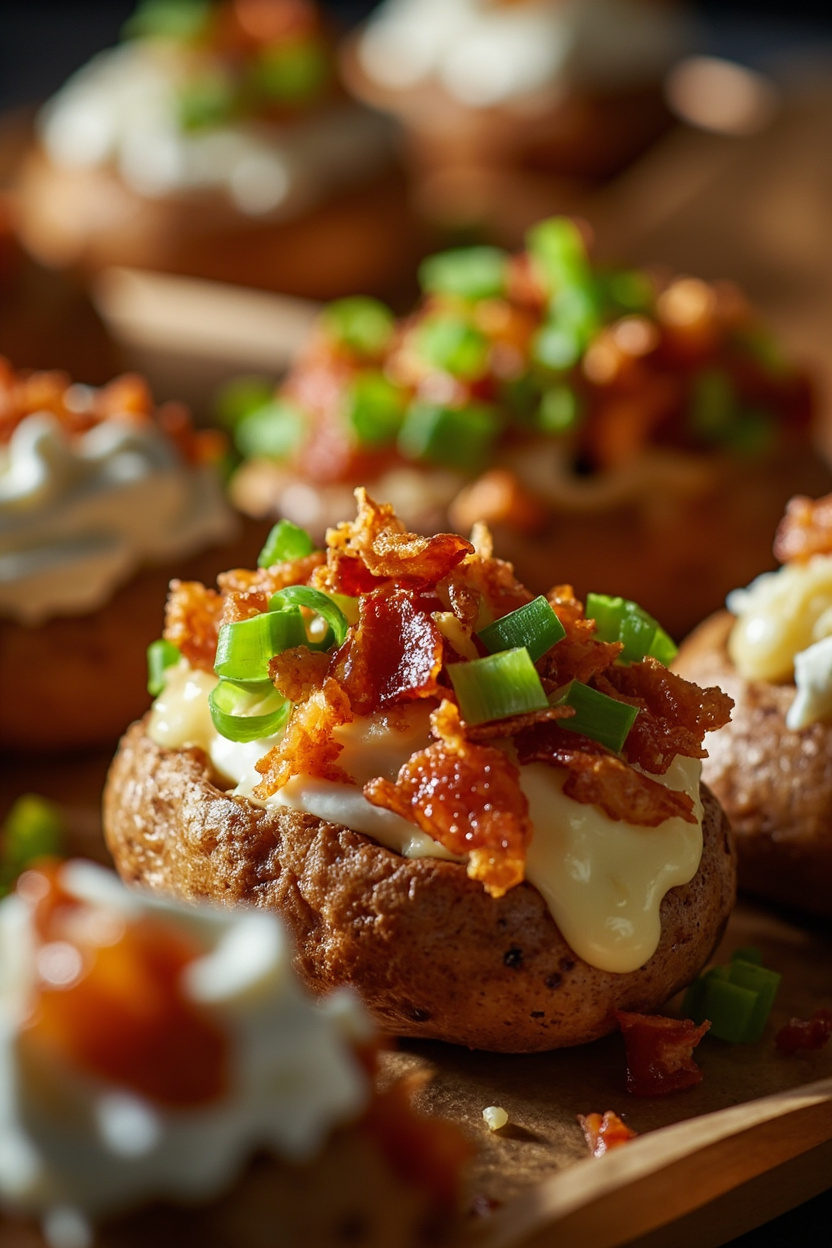 baked potato bar toppings