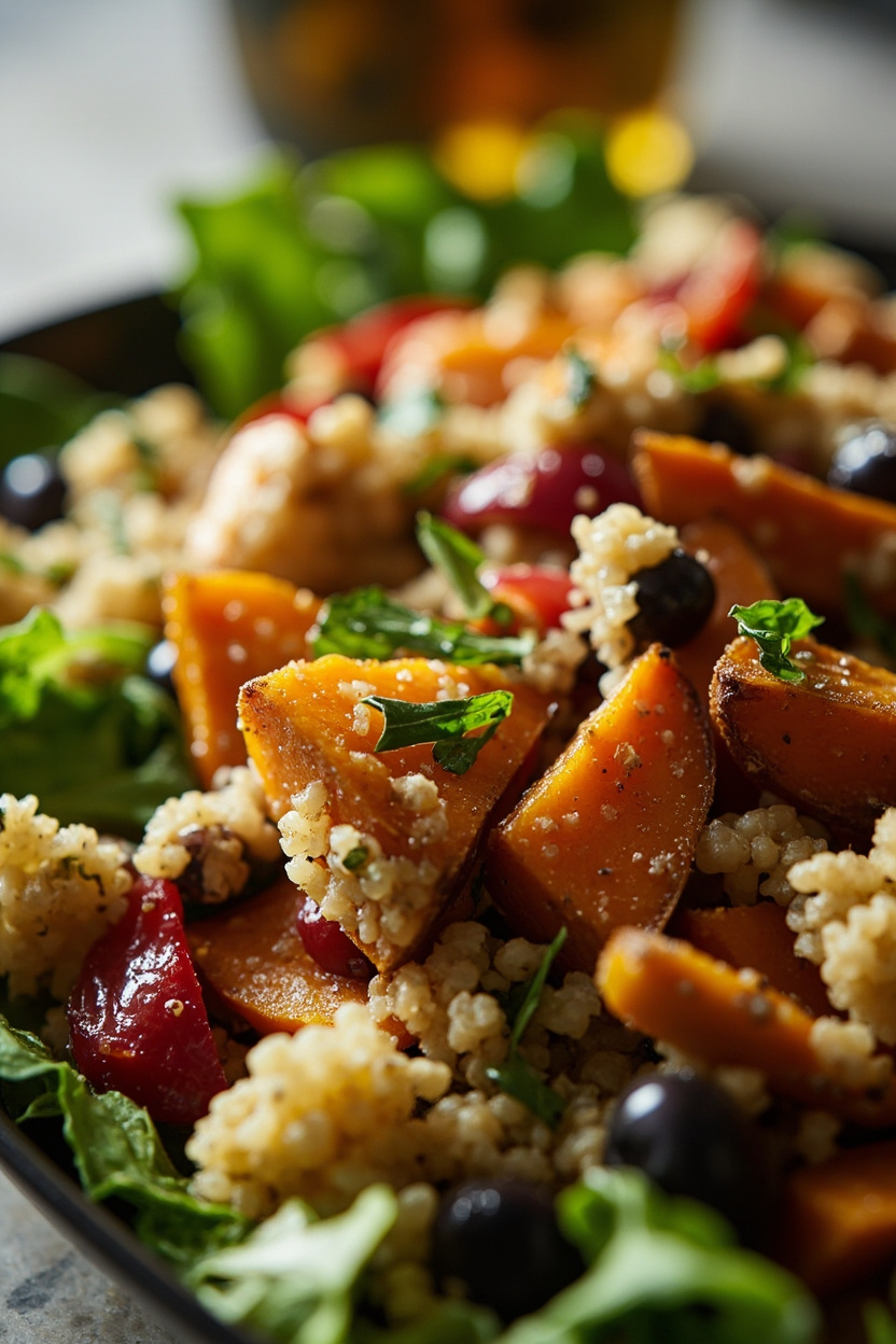 sweet potato quinoa salad