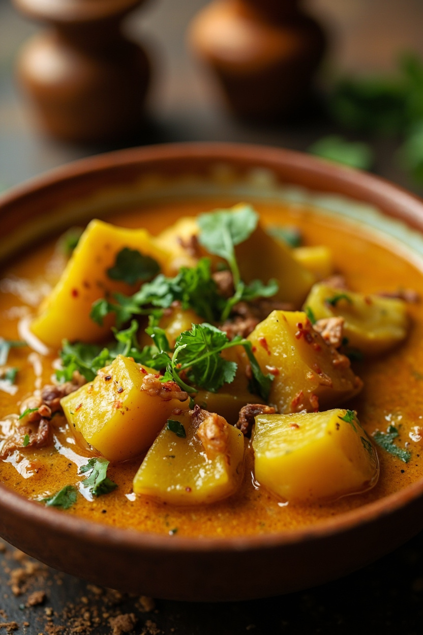 vegetarian potato curry