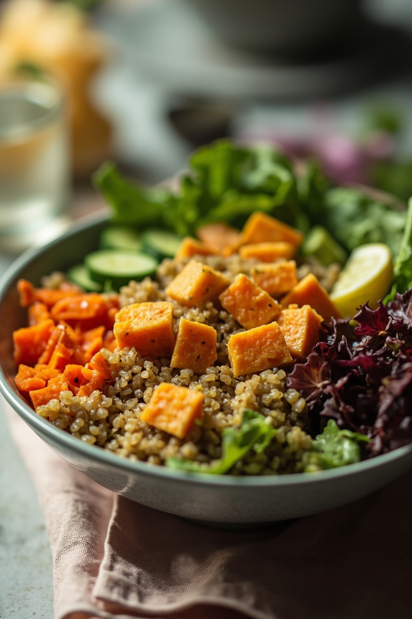 sweet potato quinoa salad