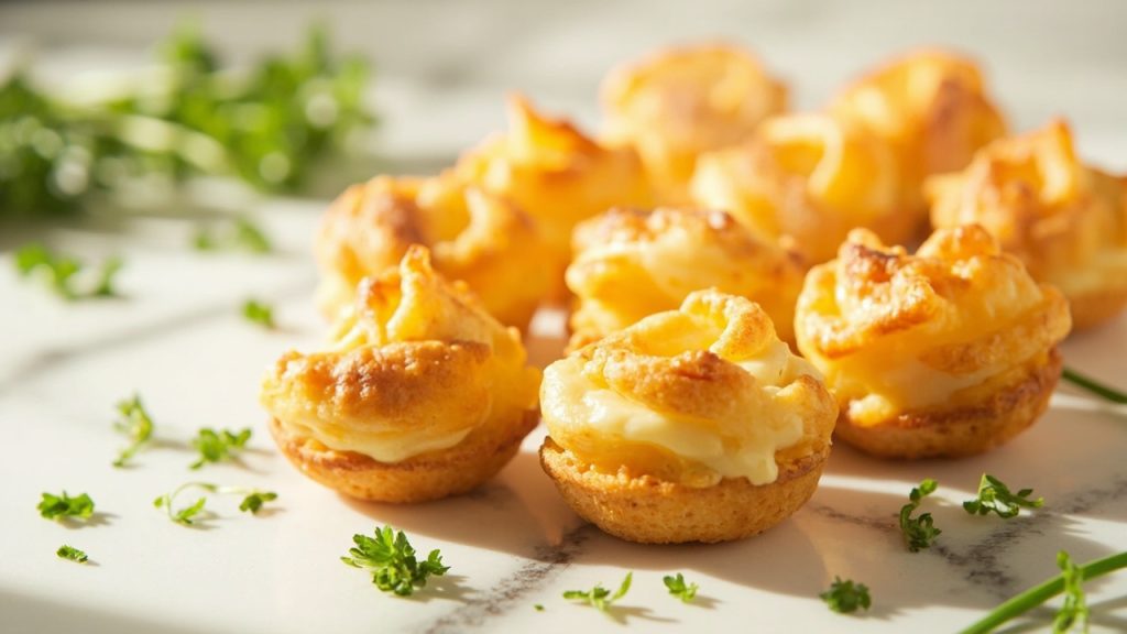 cheesy mashed potato puffs