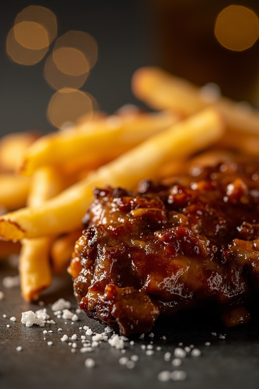 ribs and fries